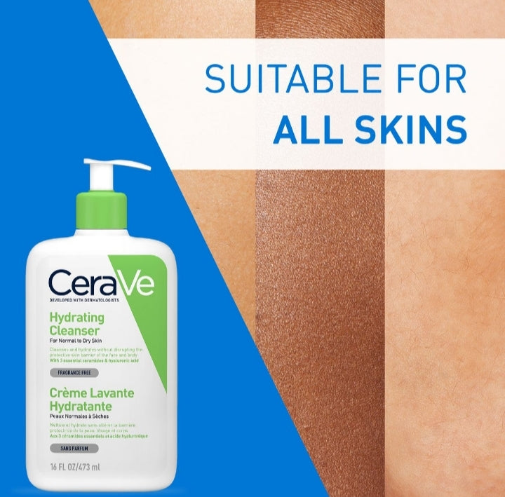 CeraVe Crème Lavante Hydratante