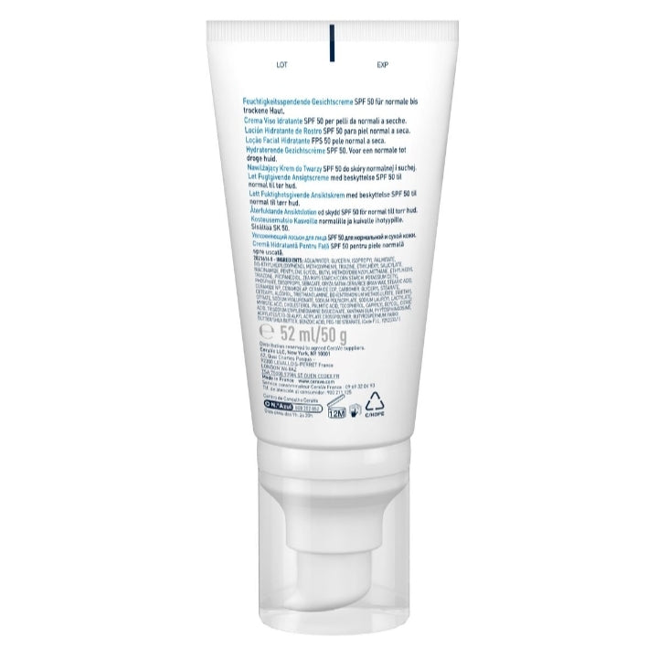 CeraVe AM Crème Hydratante Visage SPF50+