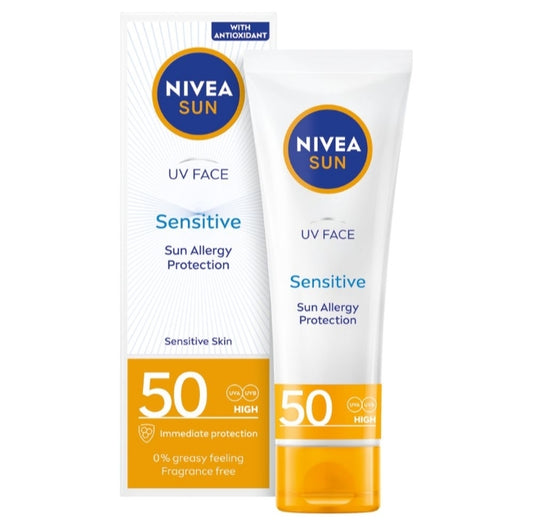 NIVEA SUN UV Face Sensitive Control Cream