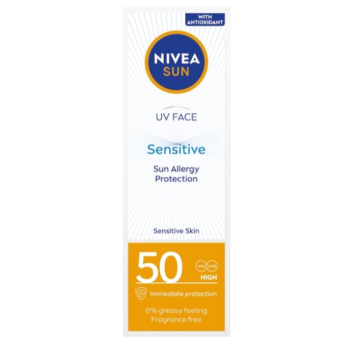 NIVEA SUN UV Face Sensitive Control Cream