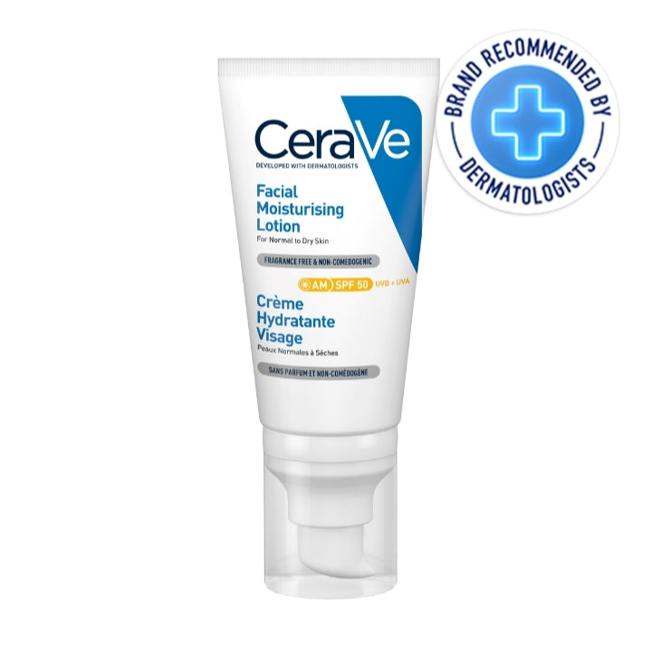 CeraVe AM Crème Hydratante Visage SPF50+